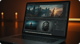 Interfaz de la app de Previs Shot para Mac